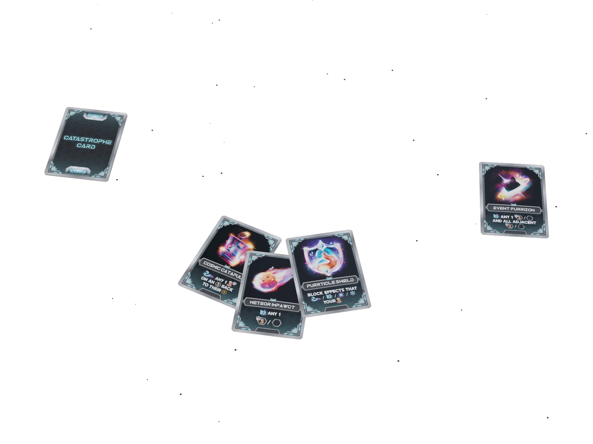 Animated Catastrotree hand drawing a fourth card and discarding back down to three