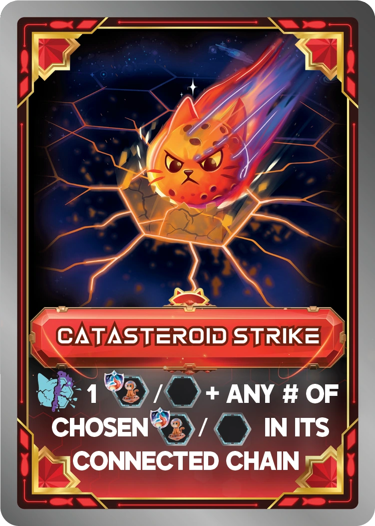Catastrotree catasteroid strike - current production artwork