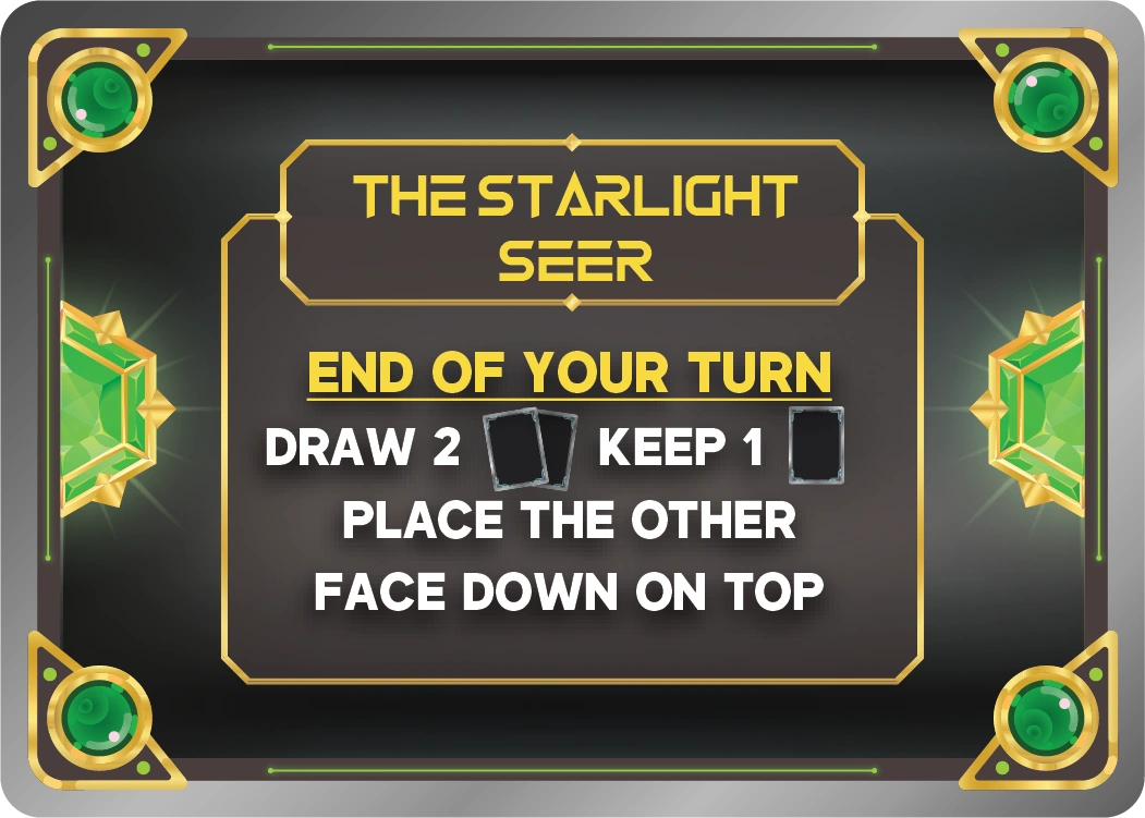 Catastrotree the starlight seer - current production artwork